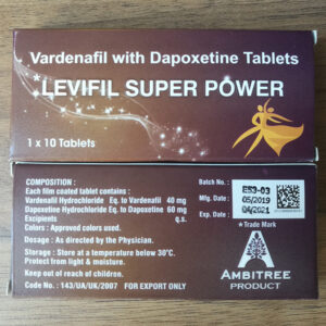 樂威壯雙效片 Levifil Super Power 樂威壯 超級艾力達雙效  台灣官網正品